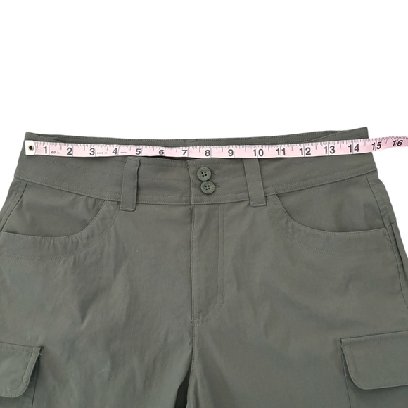 Eddie Bauer Ladies' Summer Trail Short Olive Green 6 - Picture 10 of 12